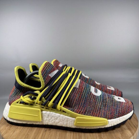 Adidas x Pharrell Williams NMD Human Race Sneakers Body And Earth Mens 10.5 - Picture 1 of 8